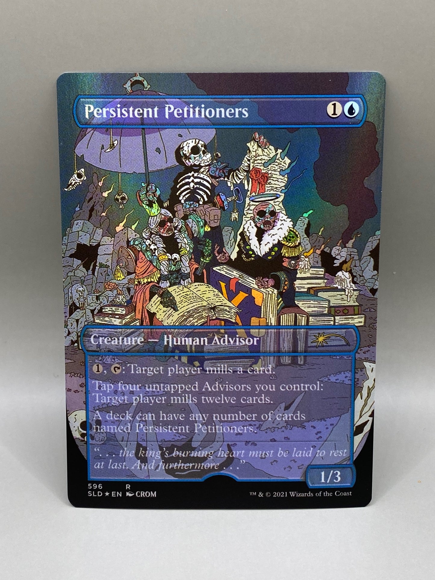 Magic the Gathering 2021 Secret Lair 'Persistent Petitioners' Artist Proof by CROM
