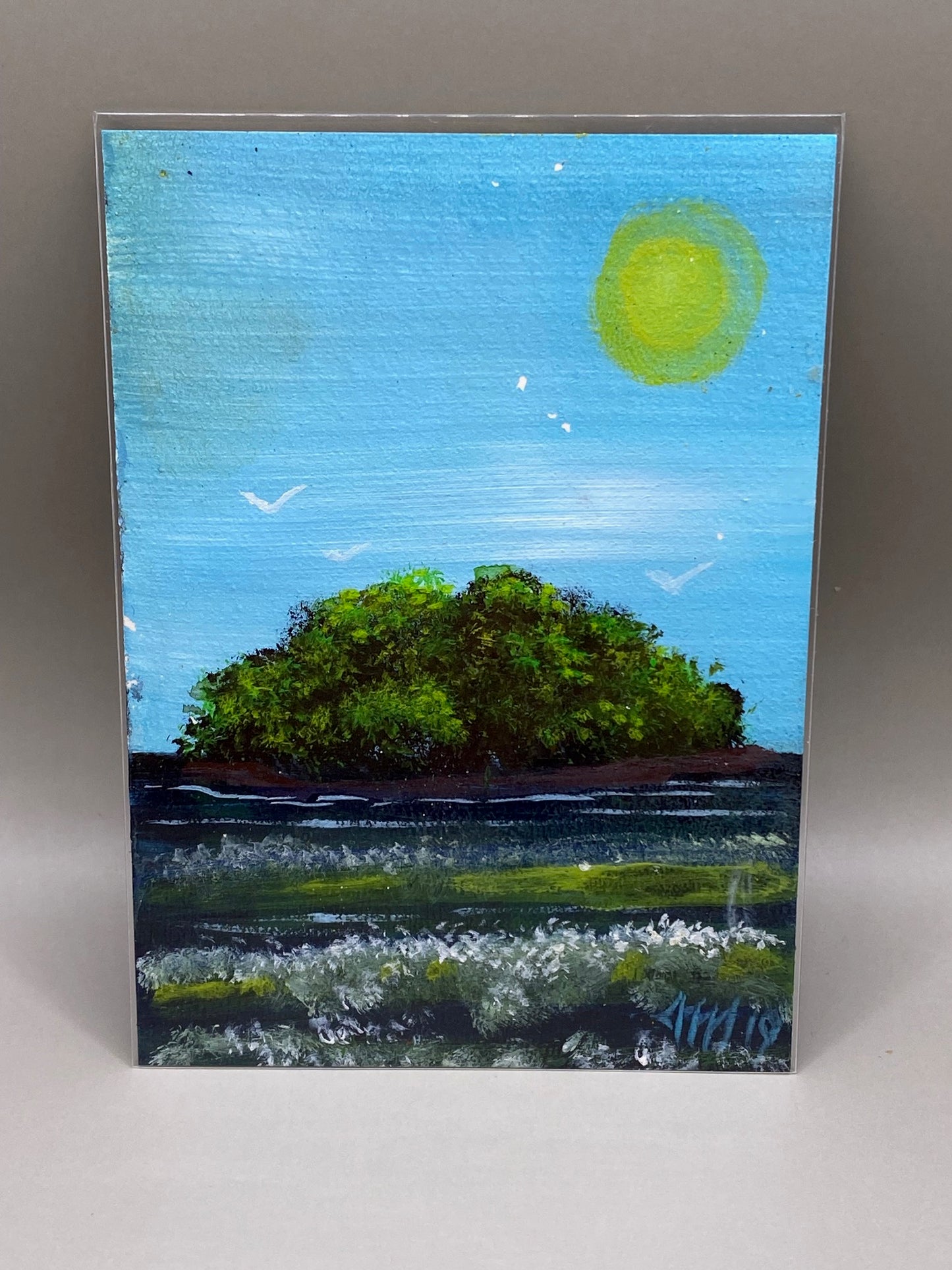 Magic the Gathering BETA 'Plains' Artist Proof by Jesper Myrfors (1)