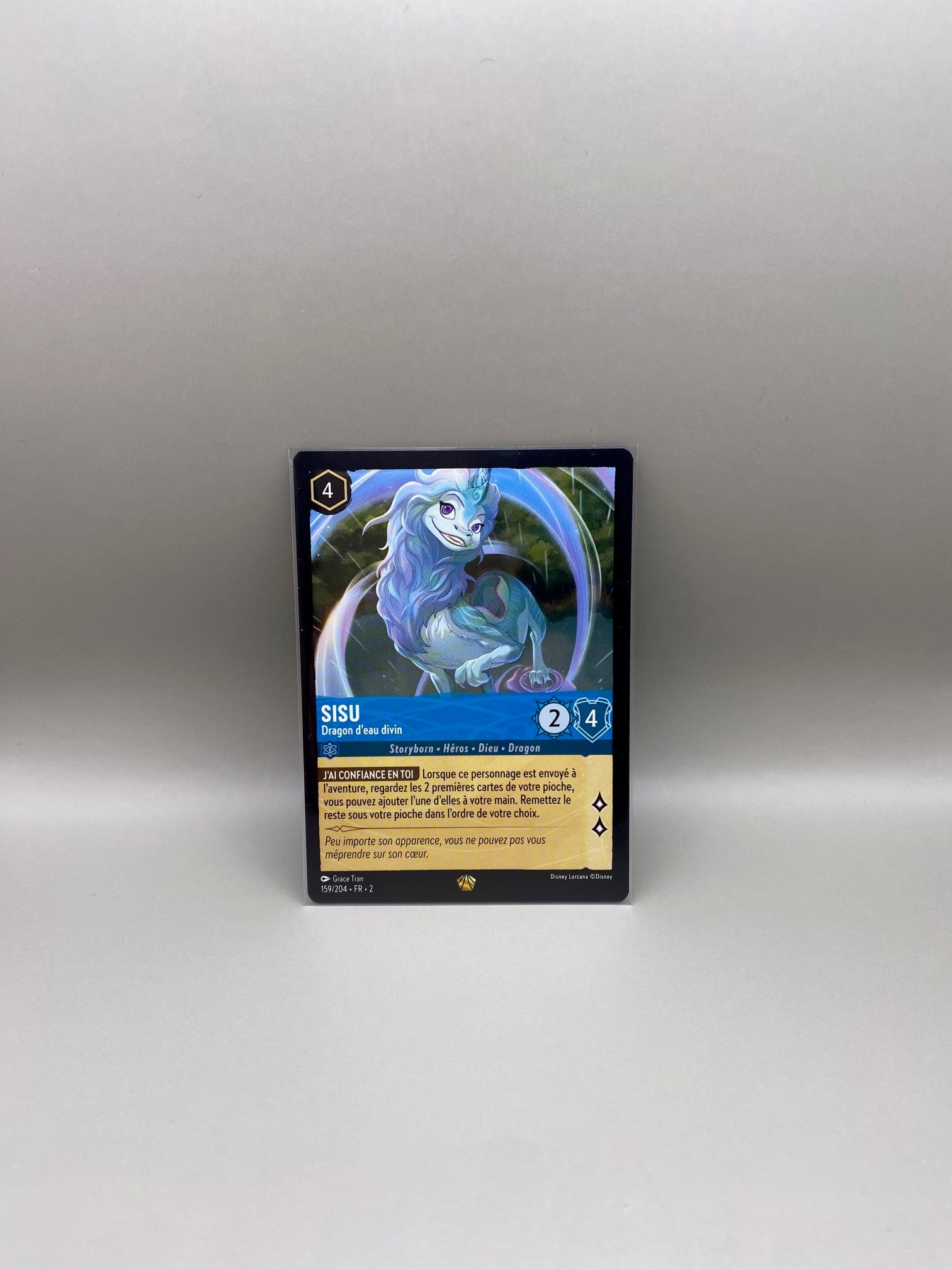 Lorcana 2023 Floodborn 'Sisu Divine Water Dragon/Sisu Dragon d'eau Div Patagium Games Lorcana 2023 Floodborn 'Sisu Divine Water Dragon/Sisu Dragon d'eau Div Patagium Games