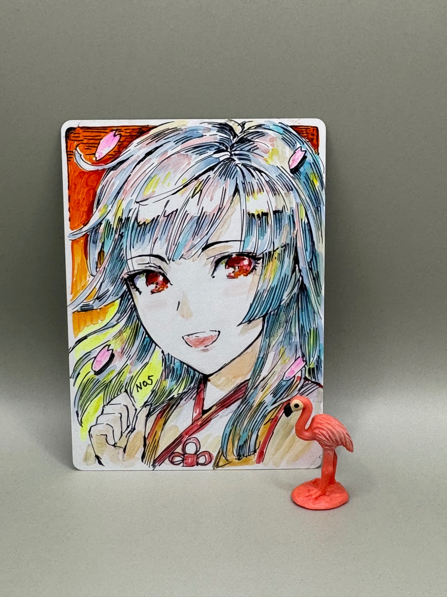 Magic the Gathering 2022 'The Wandering Emperor' Artist Proof by Hisashi Momose