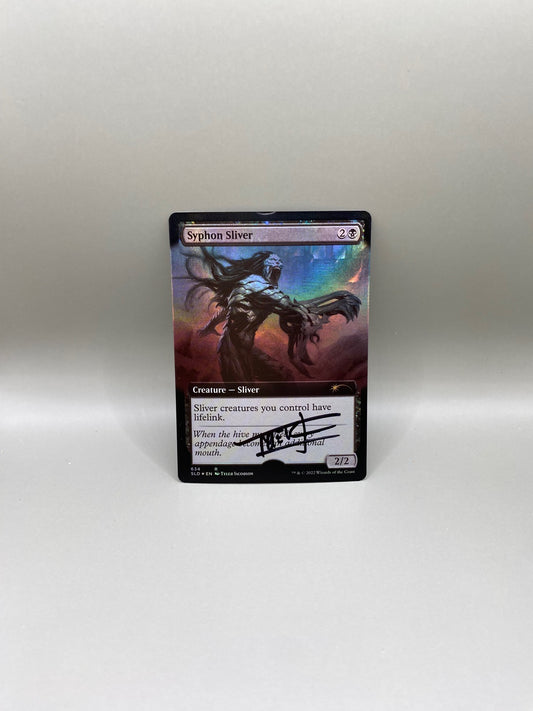 Magic the Gathering 2022 Secret Lair 'Syphon Sliver' Artist Proof by Tyler Jacobson