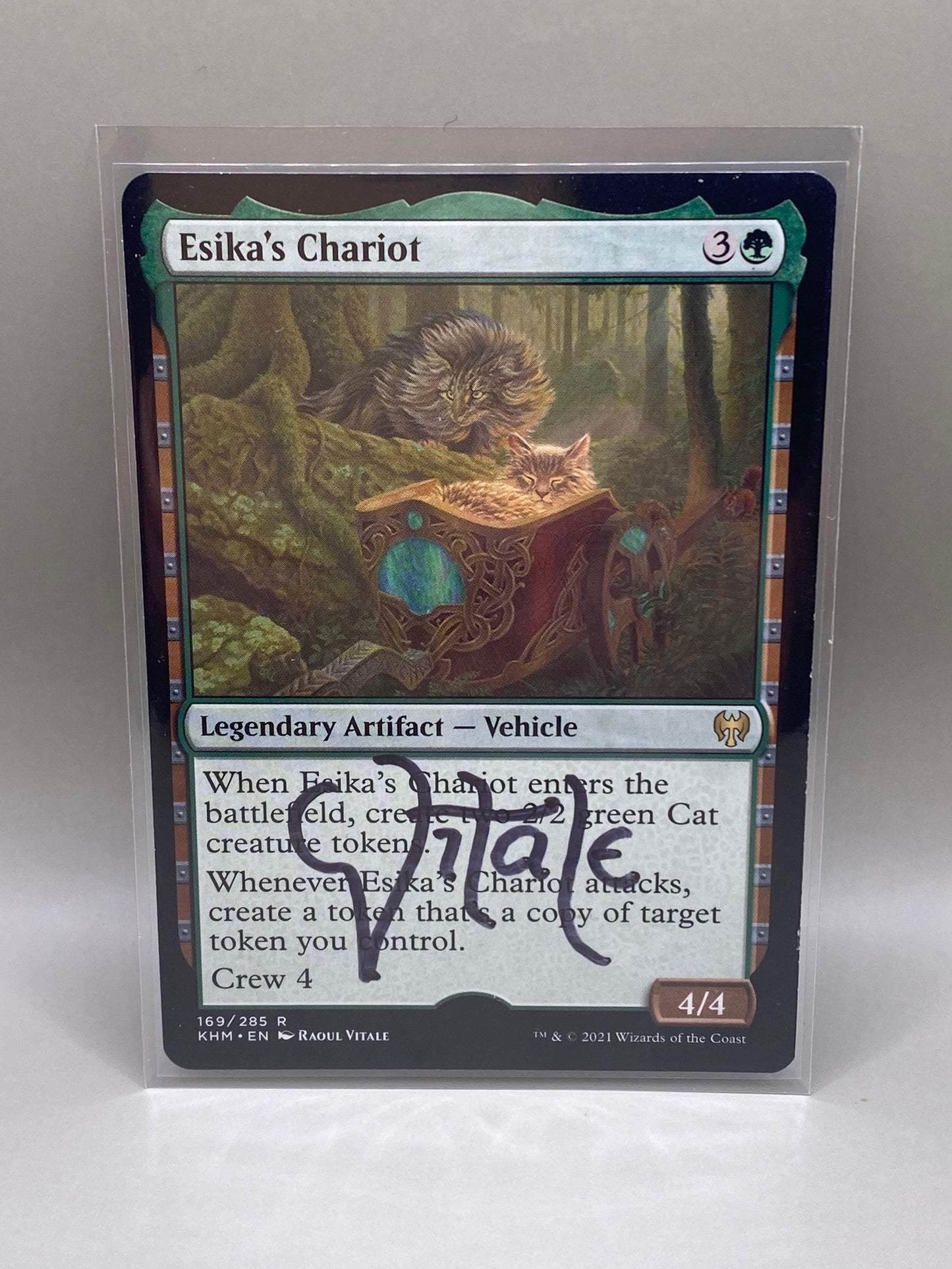 Magic the Gathering 2021 Kaldheim 'Esika's Chariot' Artist Proof by Raoul Vitale