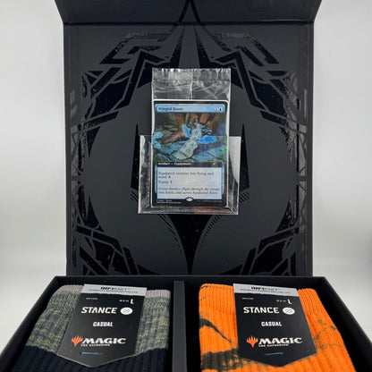 Magic the Gathering Stance x MTG "Winged Boots" 30th Anniversary Socks Patagium Games Magic the Gathering Stance x MTG "Winged Boots" 30th Anniversary Socks Patagium Games